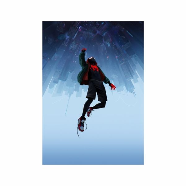 Falling Spidey Spider-Man into the Spider-Verse - A1 poster