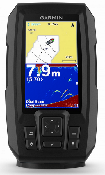 Garmin STRIKER Plus 4 With Dual-Beam Transducer - Black