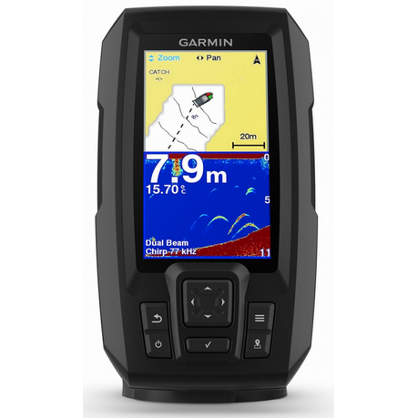 Garmin STRIKER Plus 4 With Dual-Beam Transducer - Black Image
