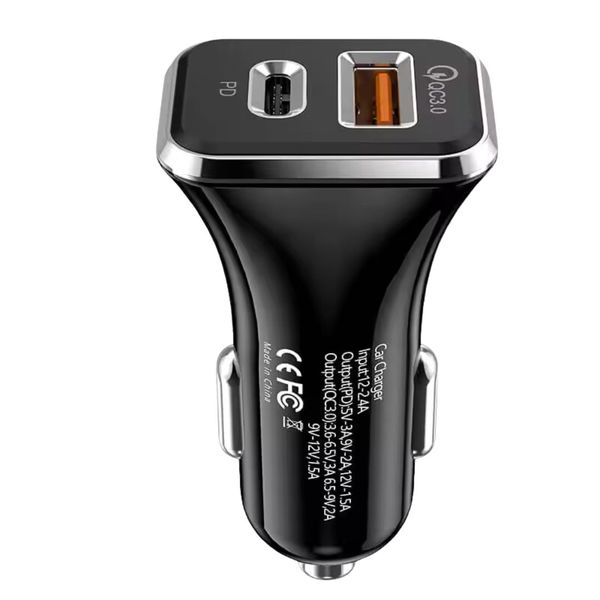 Fast Charging USB Car Charger 20W Dual Port
