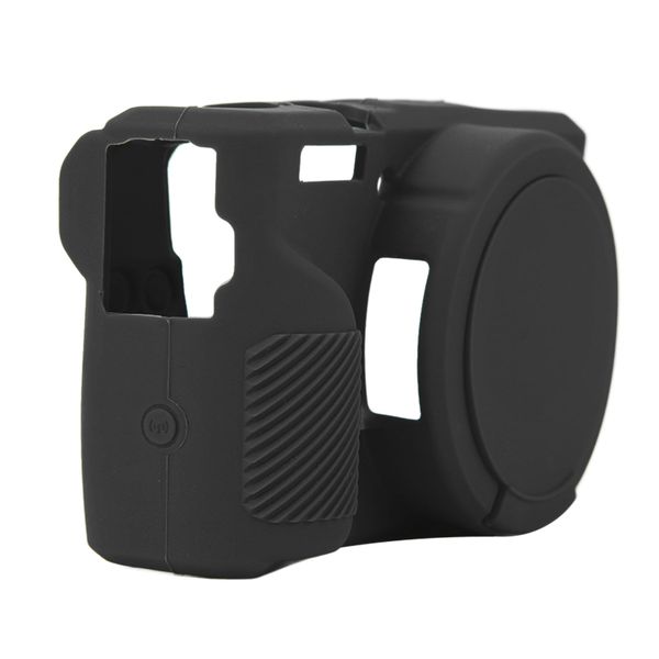 G7X3 Camera Skin Cover, Silicone Protector Anti-Fingerprint Black