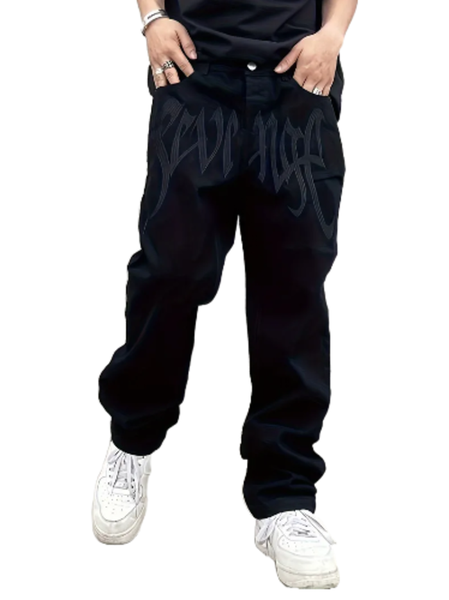 Denim Regular Straight Jeans