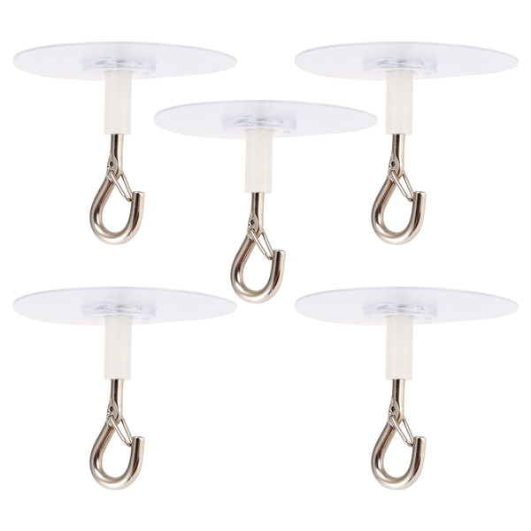 Stick Ceiling Hooks Heavy Duty Self-Adhesive Water Resistant Hooks