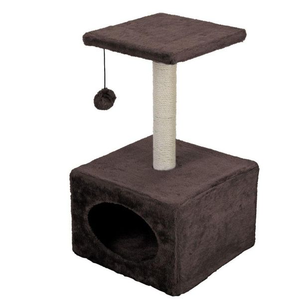 Cat Tree with Hanging Ball and House - 50cm