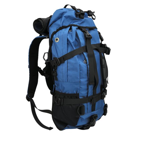 Waterproof Sports Backpack For Outdoor Travel With High Capacity Blue