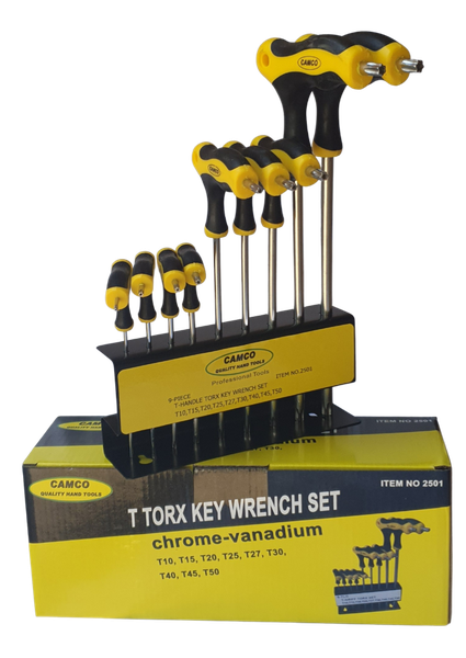Camco 9 Piece T-Handle Torx Set
