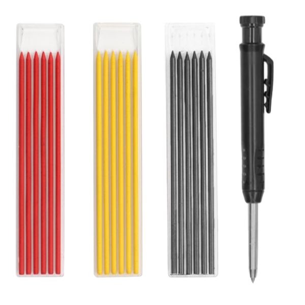 Tool DIY Wax Pen Carpenter Welding Markers &amp; Wax Refill Set of 3 (15 cm)
