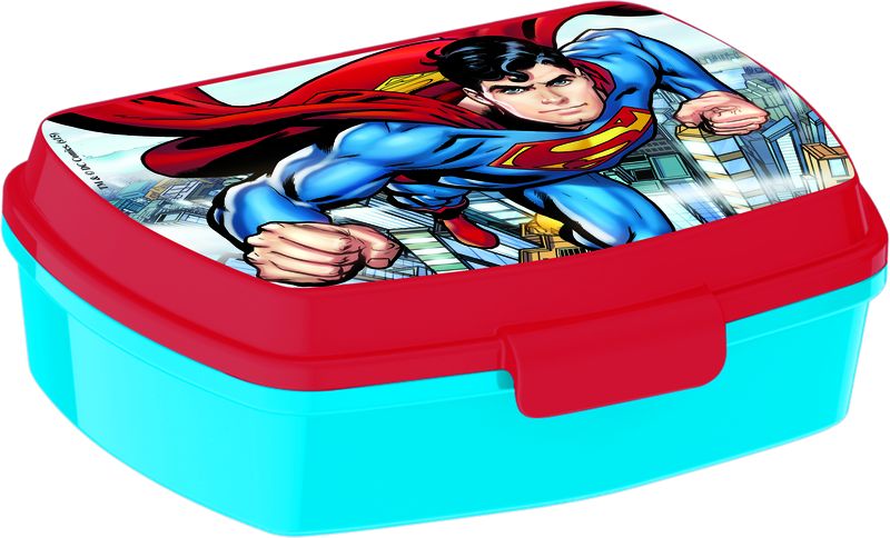 Superman Junior Latch 2 Sandwich Box