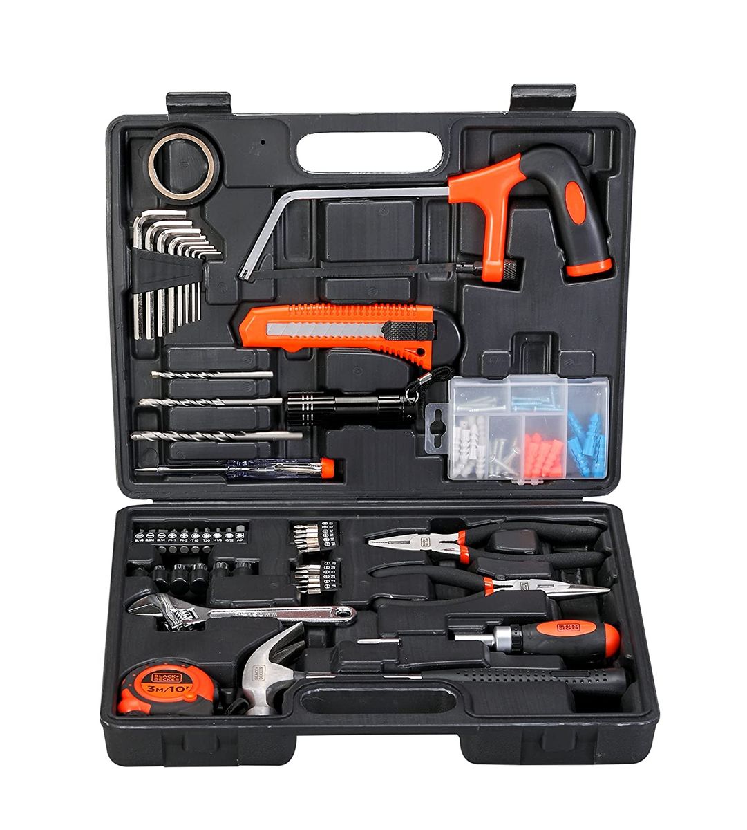 BLACK+DECKER - Hand Tool Set - 108 Pieces