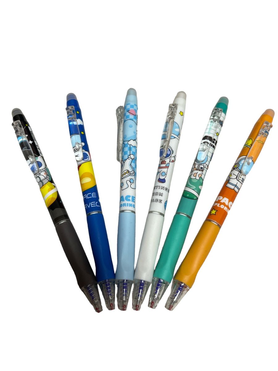 6pcs Erasable Pen Rod 0.5mm - Blue Ink (astronaut) | Shop Today. Get it ...