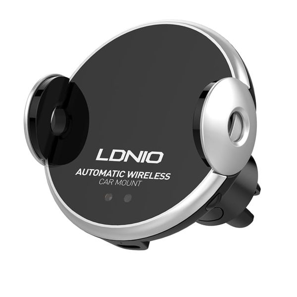 Cell N Tech®LDNIO MA02 Auto-Clamping Car Phone Mount 10W Wireless Charging