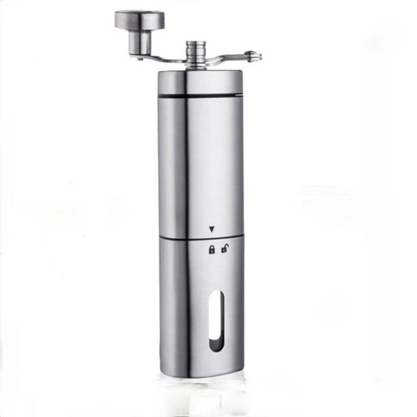 Handheld Ceramic Stainless Steel Coffee Mill Adjustable Cow Coffee Mill Wi