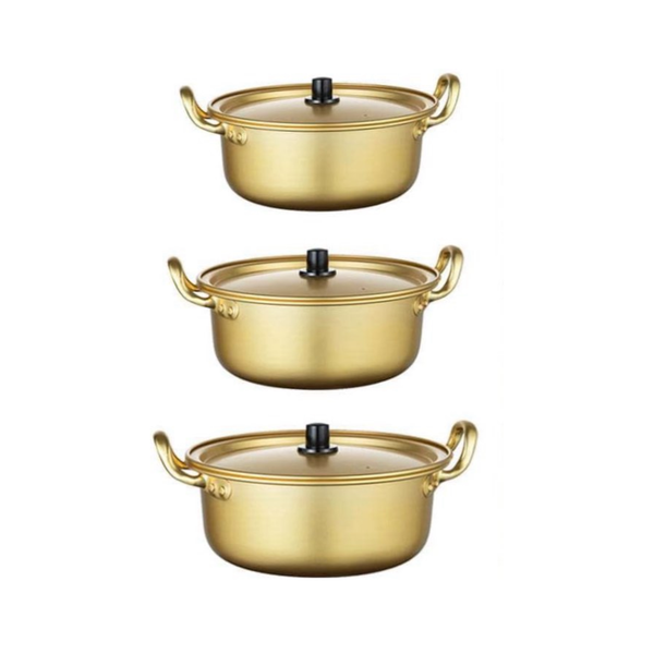 Instant Noodle Soup Pot -16, 8, 20cm - 3 Piece