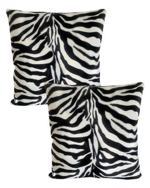 Scatter Cushion Cover - Animal Print - Zebra