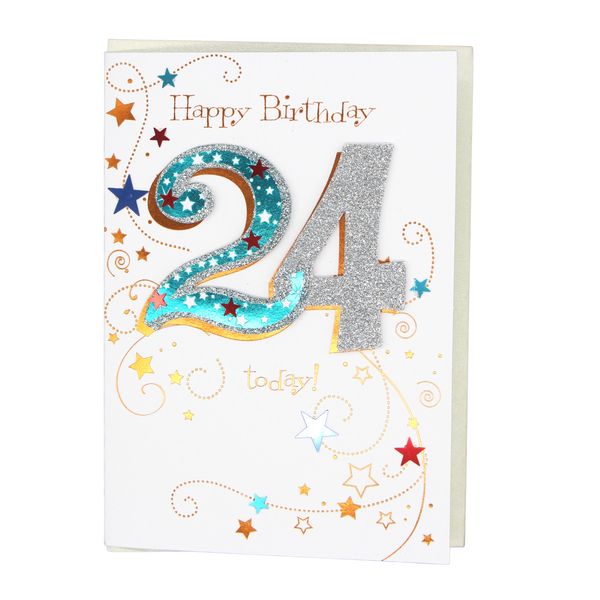 Happy 24th Birthday card