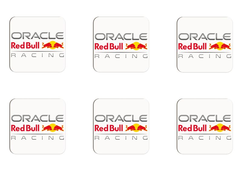 Oracle Redbull F1 Team Coasters - Set of 6