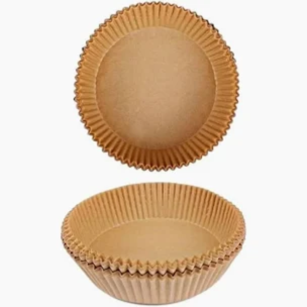 Disposable Parchment Paper Air Fryer Liners 50 Piece