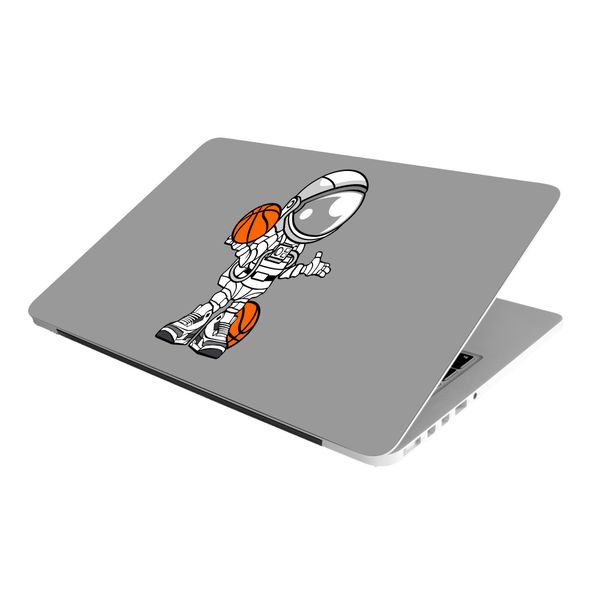 Laptop Skin/Sticker - Astronaut Basketball Player
