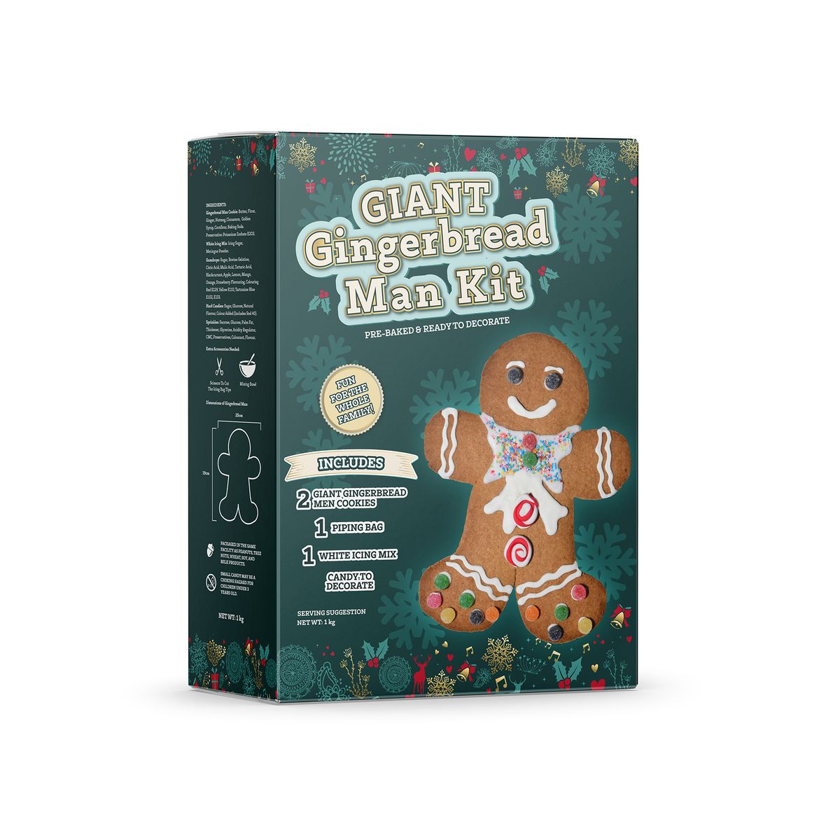 Giant Gingerbread Man Kit Shop Today Get It Tomorrow