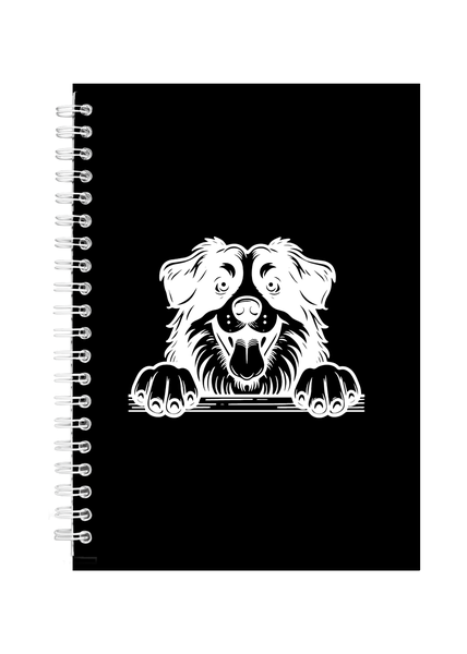 Australian Shepard Dogs Gift Idea Writing Book Notepad Notebook A4 503