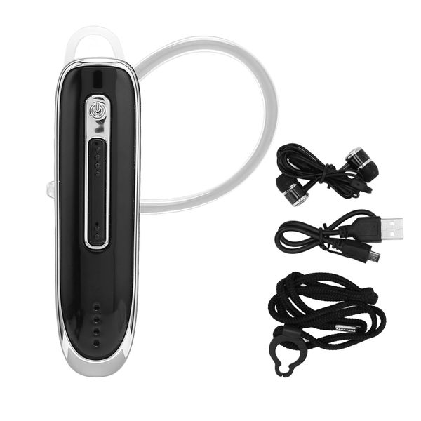 Stylish Bluetooth Earpiece: 4.1 HiFi Stereo, Clear Calls, Single Ear to Binaural for Sports