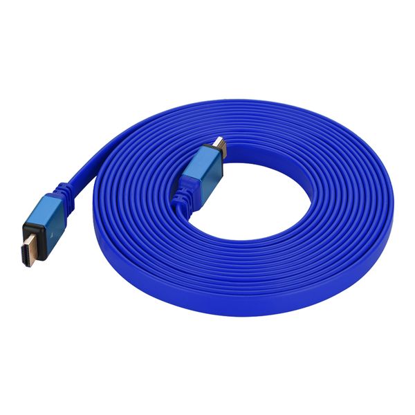 5m Cable Blue Compatible with HDMI 1.4