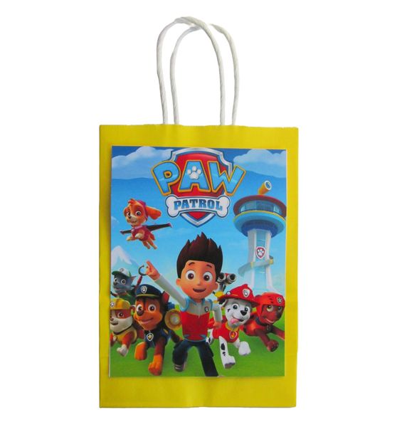 Paw Patrol Themed Party Bags - Set of 10