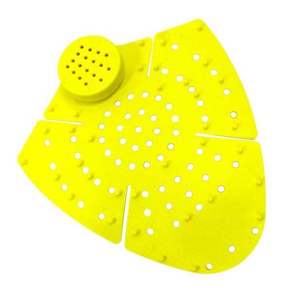Urinal Mats, Scented Hygiene Urinal Mat Yellow - 20 Pack Combo