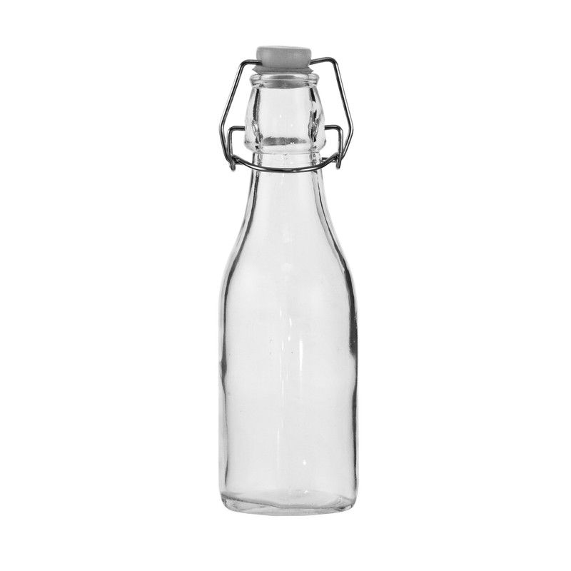 Regent Glass Bottles With White Clip Top Lids 6 Pack, 250Ml (195X58Mm Dia) Shop Today. Get it