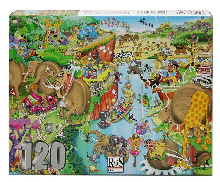 RGS Group Wild African Safari 120 piece jigsaw puzzle