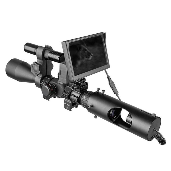 200m Night Vision Scope With Wide Angle Screen 1280x800