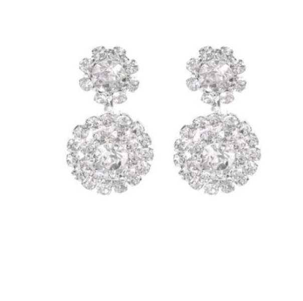 Crystal Earrings For Women - Ovals