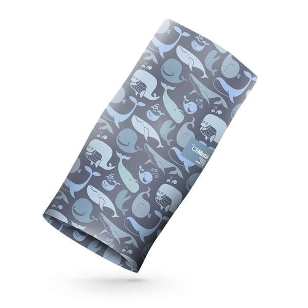 Climate Sport Kids Scarf (Mask / Face Shield) - Blue Whale