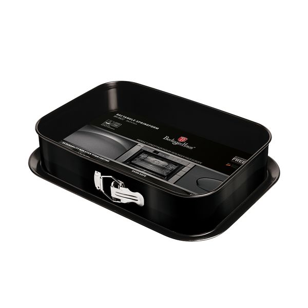 Berlinger Haus 39cm Non-Stick Square Springform Cake Pan - Black