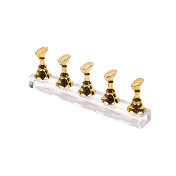 Acrylic Nail Practice Stand Magnetic Nail Tip Art Display Stand Holder
