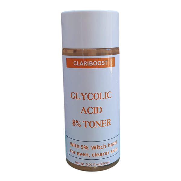 Clariboost 8% Glycolic Acid Toner-150ml