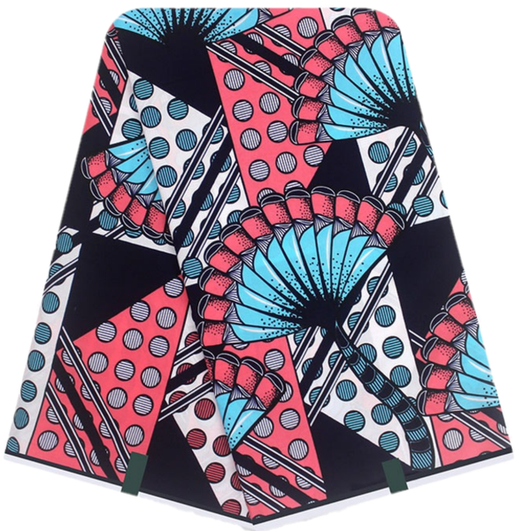 Pink Cobra Ankara Fabric image