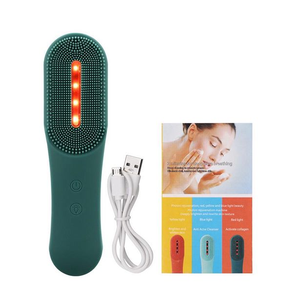 Facial Cleansing Brush With Phototherapy