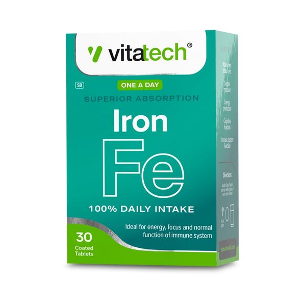 VITATECH Iron 30 Tablets
