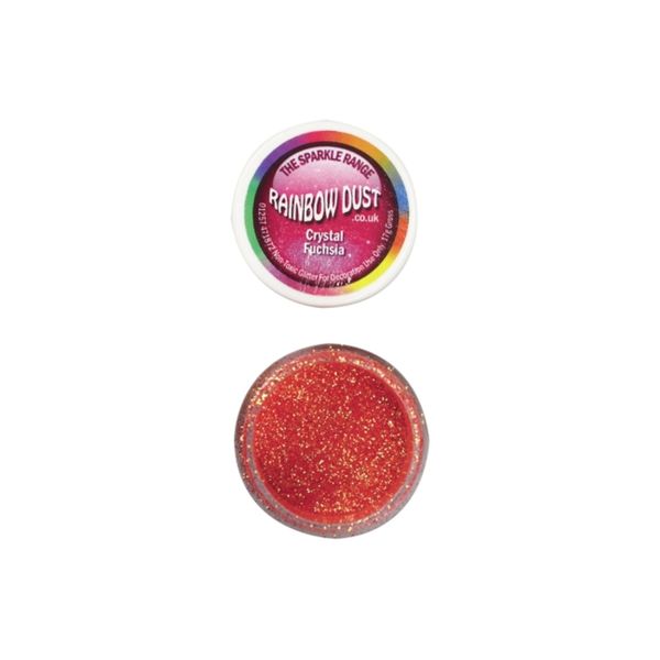 Rainbow Dust Non Toxic Cake Glitter Decoration Sparkle Range - Sugarcraft