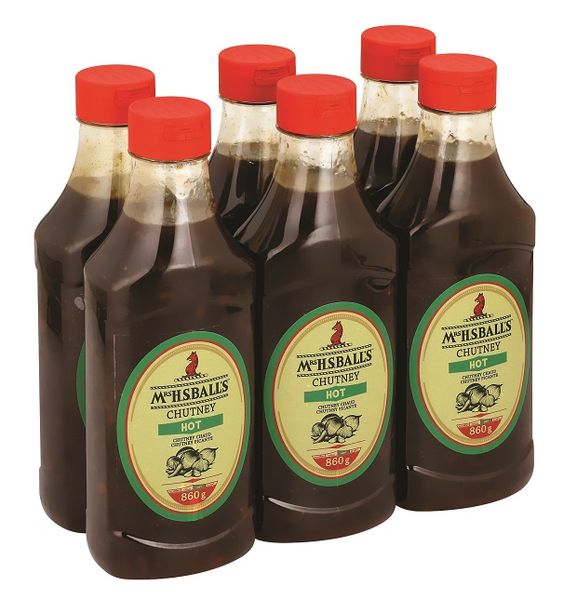 Mrs Balls - Hot Chutney 6x860g