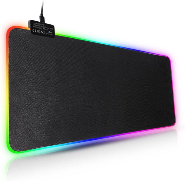 Gaming Luminous Mousepad XL Size - Oversized Precision with RGB Glow