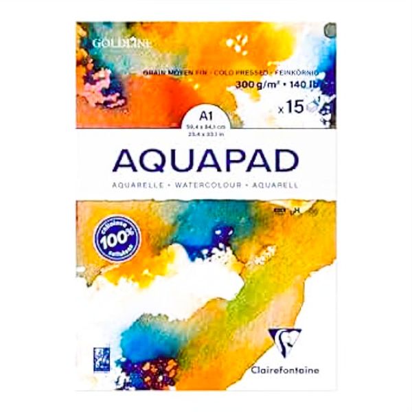 Clairefontaine Goldline Aquapad (A1)