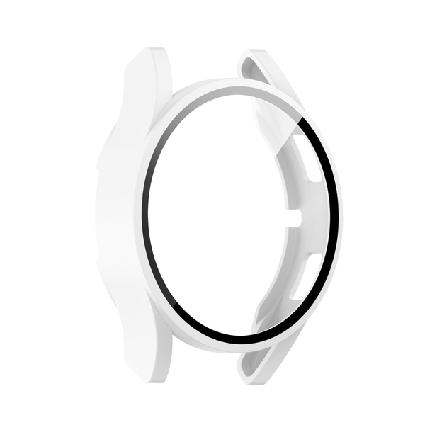 Tempered Glass &amp; Full Body Shell Case Compatible with Samsung Galaxy Watch4