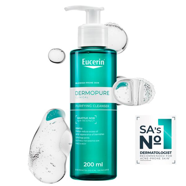 Eucerin DERMOPURE CLINICAL Purifying Cleansing Gel, 200ml