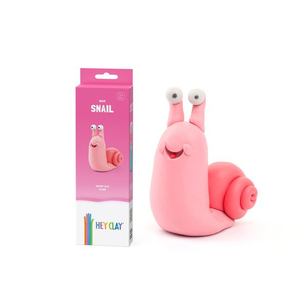 Hey Clay: Modelling Air-Dry Clay with Fun Interactive App - Snail - 3 Can
