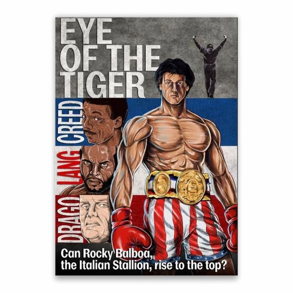 Eye Of The Tiger Poster - A1