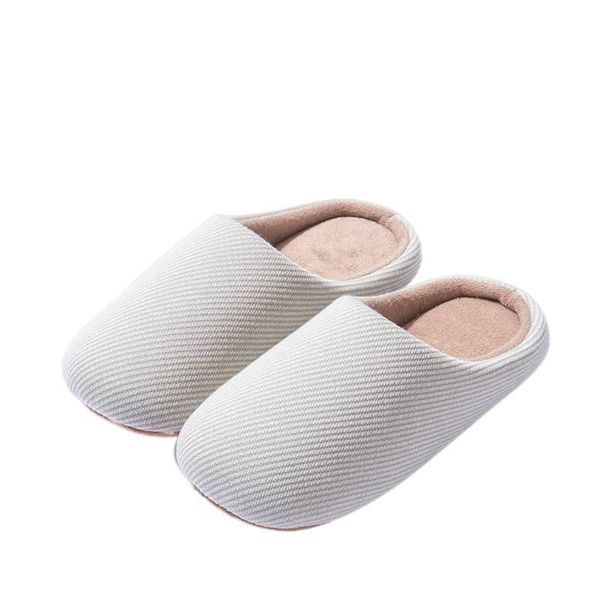 Non-Slip Japanese Striped House Slippers - Green