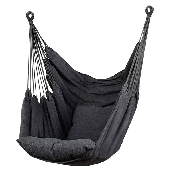 Decor Garden High Capacity Hanging Hammock Style Swing Chair (130cm)