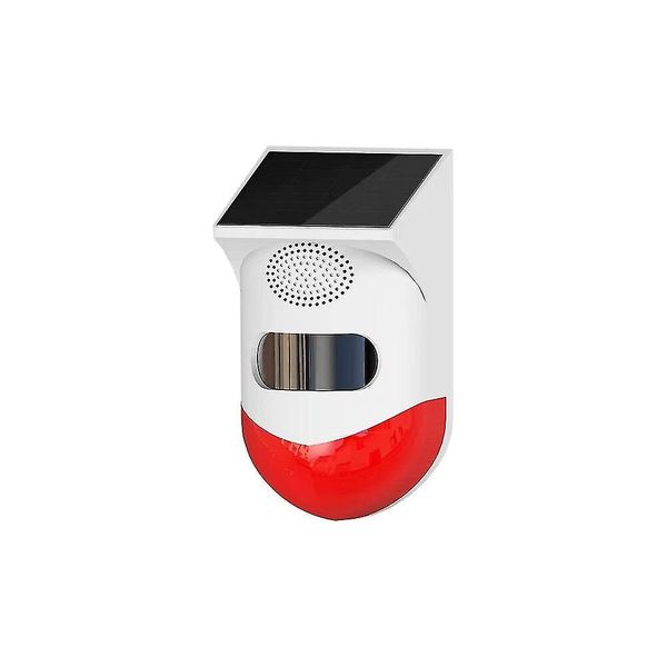 Awesome Super Deal Solar Powered PIR Outdoor Alarm- SD